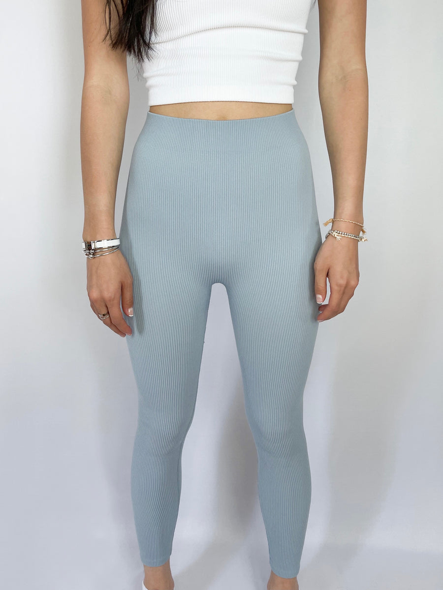 Sutton Seamless Leggings - Sage  Stylish Leggings for Her – Trend and  Tradition