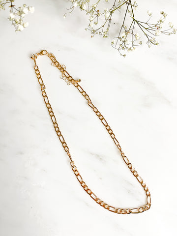 Siena Chain Link Necklace - Gold