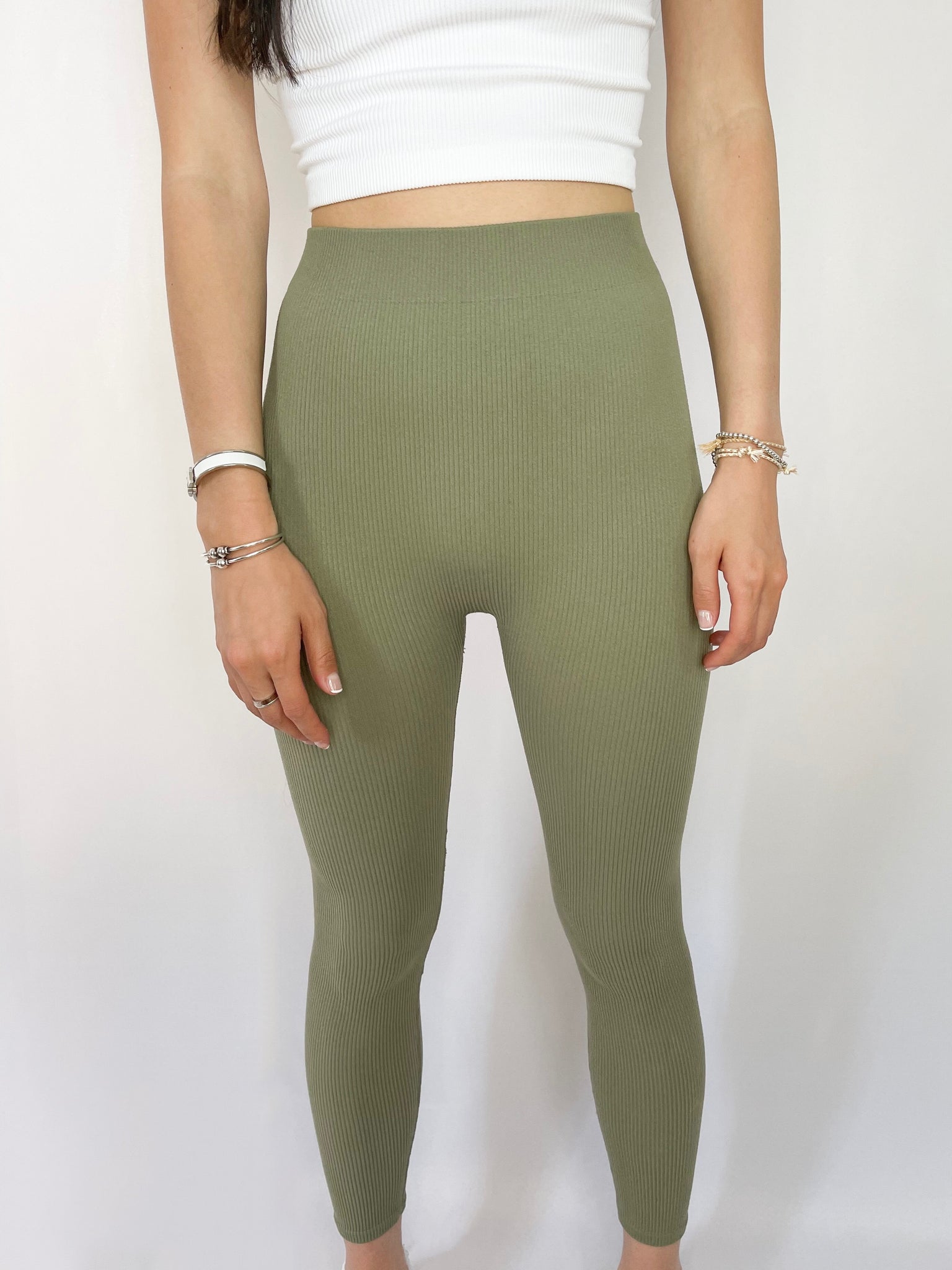 Sutton Seamless Leggings - Sage  Stylish Leggings for Her – Trend and  Tradition